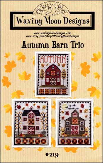 Autumn Barn Trio - Click Image to Close