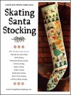Skating Santa Stocking