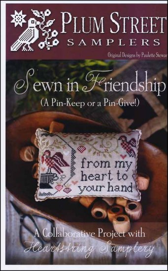 Sewn In Friendship (A Pin-Keep or a Pin-Give!) - Click Image to Close