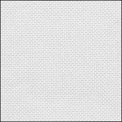 White/Silver 32ct Cotton/Rayon Evenweave