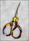 Navy Floral 3.6" Embroidery Scissors Navy Floral 3.6" Embroidery Scissors