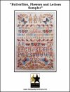 (image for) Butterflies, Flowers and Letters Sampler