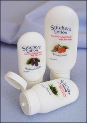 Stitcher's Lotion "Try Me" Tubes. Blackberry/Vanilla Tester