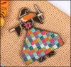 Quilted Witch Needle Minder