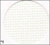 White Aida 14, 59" x 1yd, Zweigart