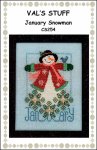 (image for) January Snowman