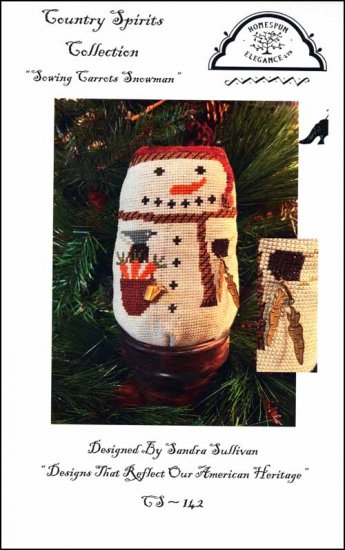 (image for) Snowing Carrots Snowman - Click Image to Close