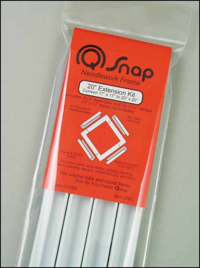 Q-Snaps. 20" Extension Kit - Click Image to Close