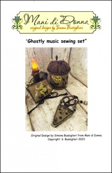 Ghostly Music Sewing Set - Click Image to Close