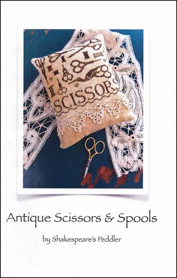 Antique Scissors & Spools - Click Image to Close