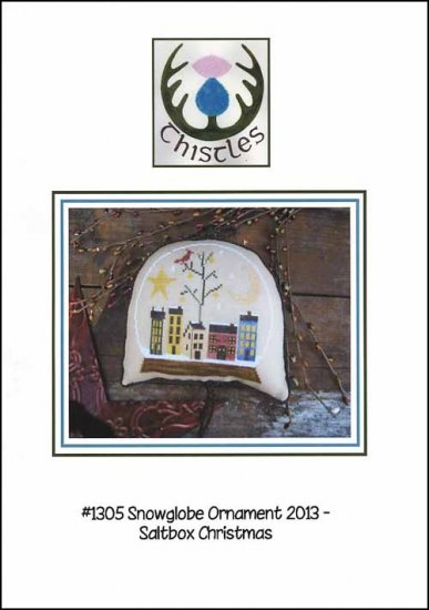 Snowglobe Ornament 2013: A Saltbox Christmas - Click Image to Close