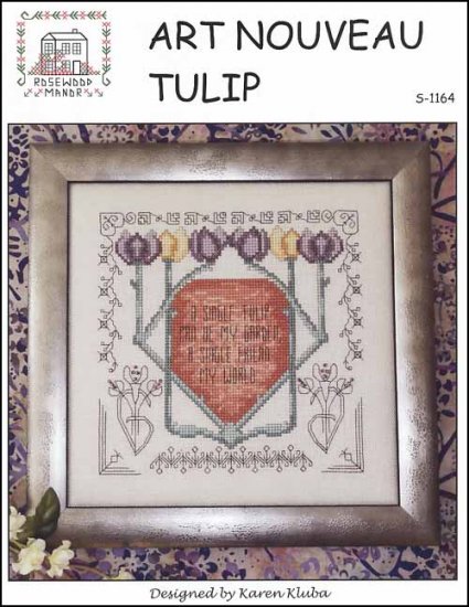Art Nouveau Tulip - Click Image to Close