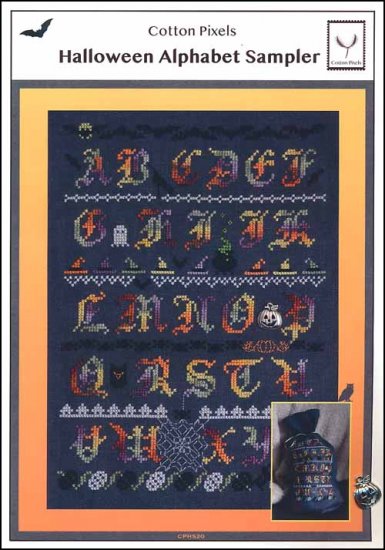 Halloween Alphabet Sampler - Click Image to Close