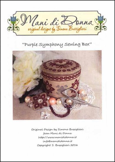 Purple Symphony Sewing Box - Click Image to Close