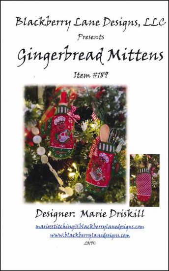 Gingerbread Mittens - Click Image to Close