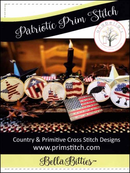 Patriotic Prim Stitch Bella Bitties - Click Image to Close