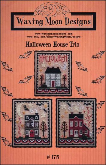 Halloween House Trio - Click Image to Close