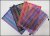 (image for) 9"x13" Assorted Striped Mesh Zip Storage Bags