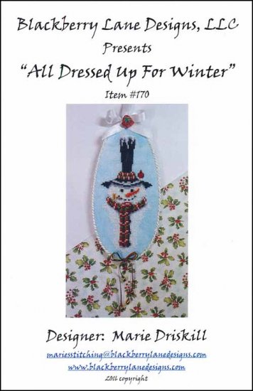 All Dressed Up For Winter Ornament - Click Image to Close