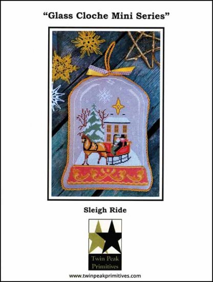 Glass Cloche Mini Series: Sleigh Ride - Click Image to Close