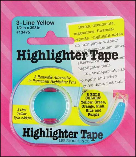 Purple Highlighter Tape - Click Image to Close