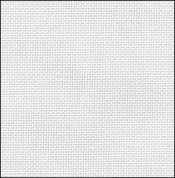 White 36ct Cotton/Rayon Evenweave