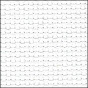 White Aida 14ct Short Cut 36"x30"