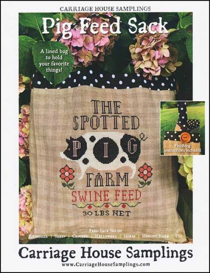 Pig Feed Sack - Click Image to Close