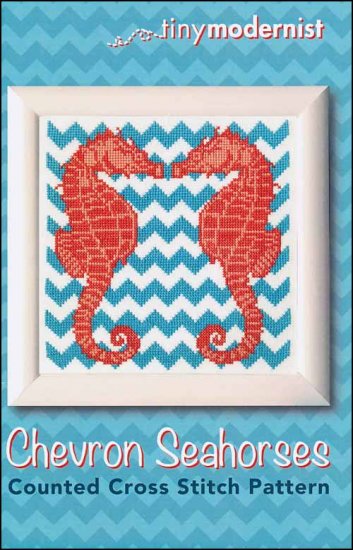 Chevron Seahorses - Click Image to Close