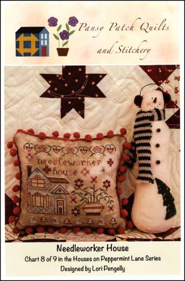 Houses on Peppermint Lane Chart 8:Needleworker House - Click Image to Close