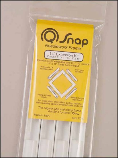 Q-Snaps. 14" Extension Kit - Click Image to Close