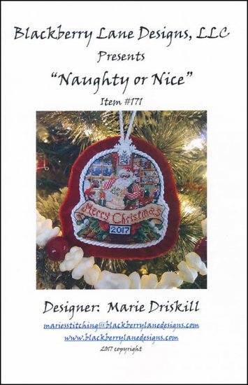 Naughty Or Nice Ornament - Click Image to Close