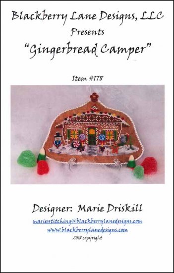 Gingerbread Camper Ornament - Click Image to Close