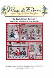 Cardinal Mistery Sampler Part #4: Snowman & Santa Claus