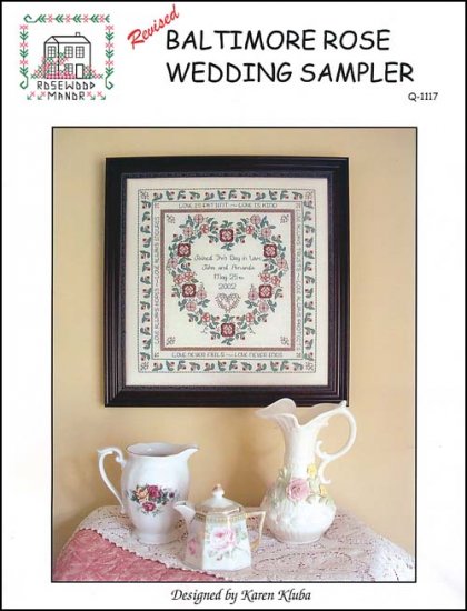 Baltimore Rose Wedding Sampler Revised - Click Image to Close