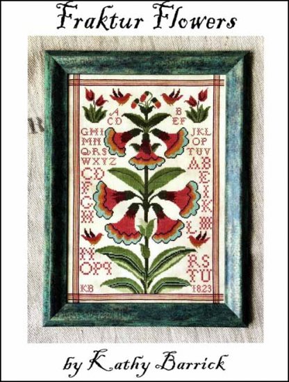 Fraktur Flower - Click Image to Close