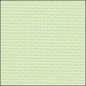 Lime Aida 14, 43" x 1 yard, Zweigart