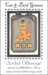 Cat & Bird Games Punchneedle Pattern