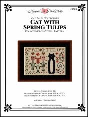 (image for) Cat Tales Cat With Spring Tulips