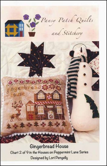 (image for) Houses on Peppermint Lane Chart 2: Gingerbread House - Click Image to Close
