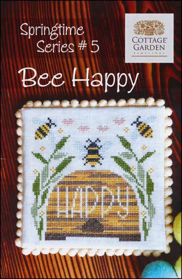 Springtime Series 5: Bee Happy - Click Image to Close