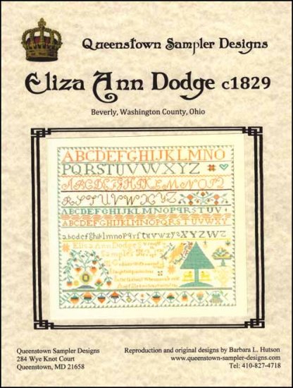 Eliza Ann Dodge c1829 - Click Image to Close