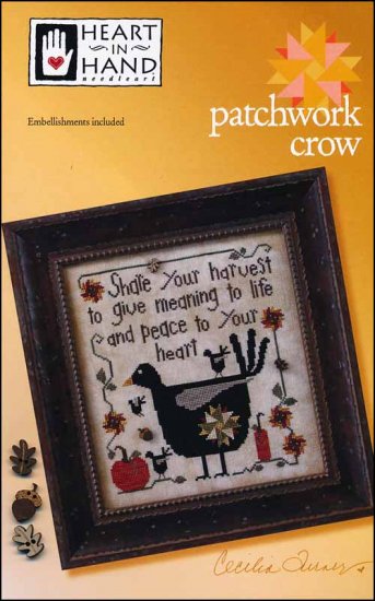 Patchwork Crow - Click Image to Close