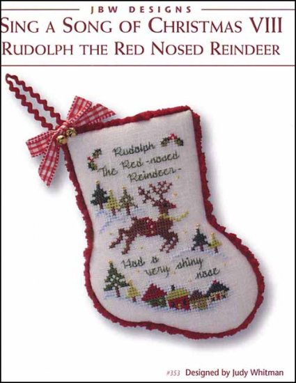 Sing A Song Of Christmas 8 Rudolph The Red Nose Reindeer - Click Image to Close