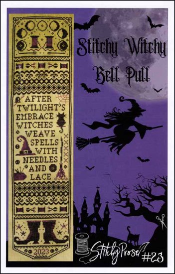 Stitchy Witchy Bell Pull - Click Image to Close