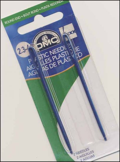 DMC Plastic Yarn Needles, set of 2 - Click Image to Close