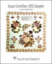 Susan Crowthers 1853 Sampler