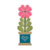 (image for) Quilty Flower Enamel Needle Minder