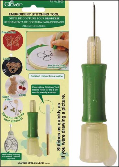 Embroidery Stitching Tool for Punch Needle Embroidery - Click Image to Close