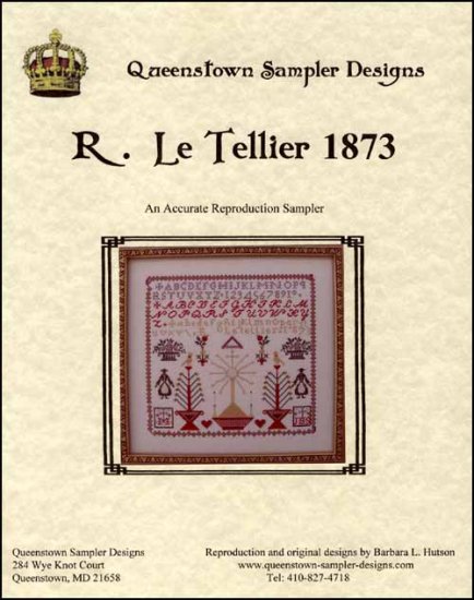R Le Tellier 1873 - Click Image to Close